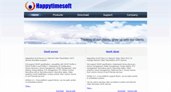 Desktop Screenshot of happytimesoft.com